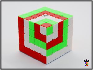5x5 ruubik's cube in a cube pattern