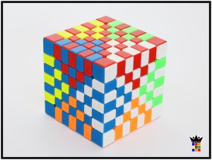 7x7 Rubik's Cube Patter Superflip