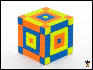 7x7 Rubik's Cube Pattern checker square