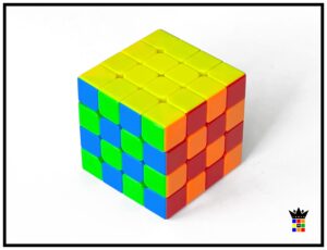 4x4 rubik's cube checker pattern